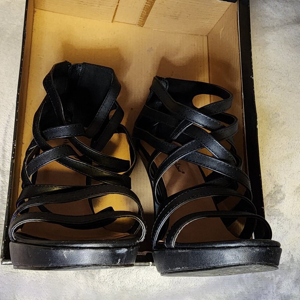 Michael Antonio ๐ Sexy Black Stilleto Heels 8.5 W - Picture 12 of 13